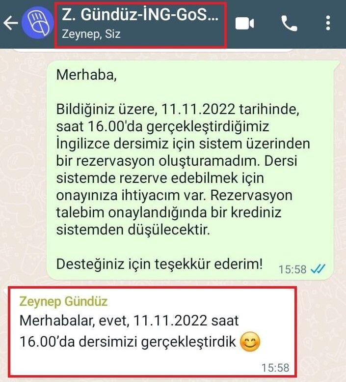 Sistemde olmayan dersler için kazanç düzenleme