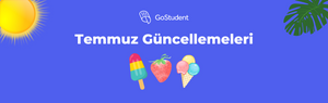 Temmuz Ayı Güncellemeleri